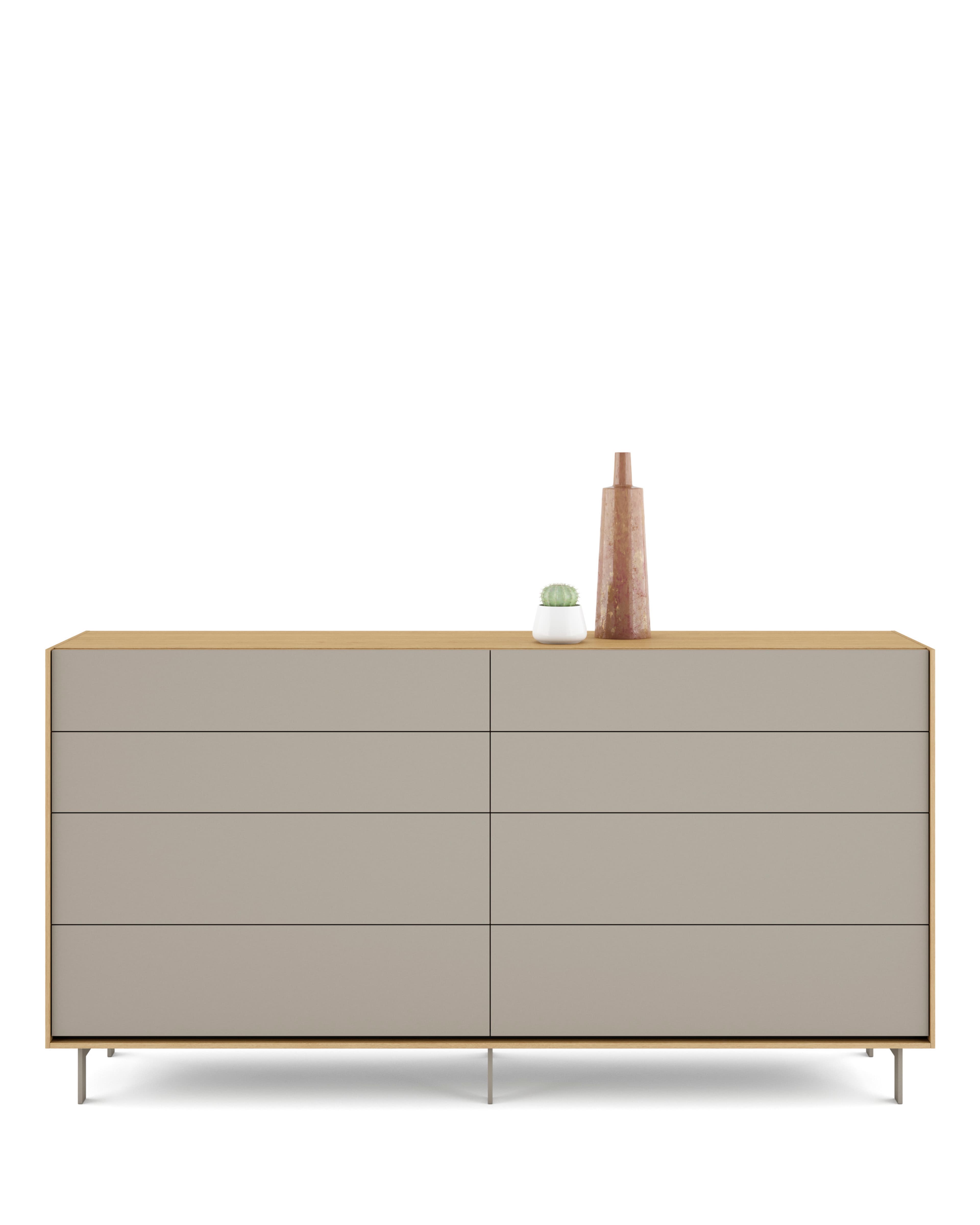 COMODA NATIV B - 4 CAJONES Y 4 CONTENEDORES